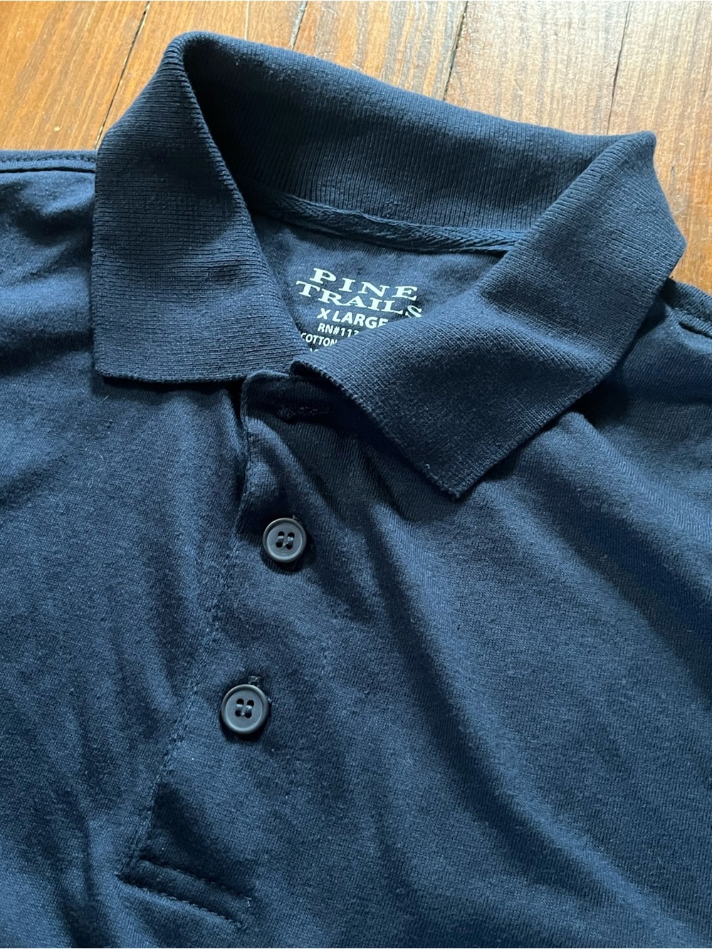 Pine Trails Men's Navy Polo Shirt